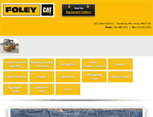 Tablet Screenshot of foleyincused.com